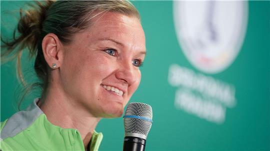 Verabschiedet sich nach 14 Jahren aus Wolfsburg: Alexandra Popp. (Archivbild)