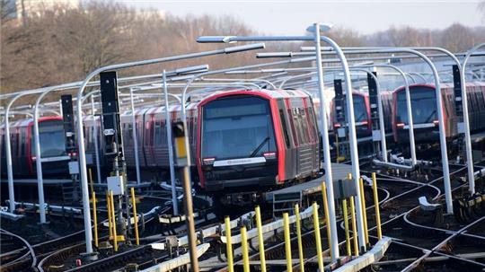 Verdi hat in der Vergangenheit mehrfach zum Warnstreik bei der Hochbahn aufgerufen. (Archivbild)