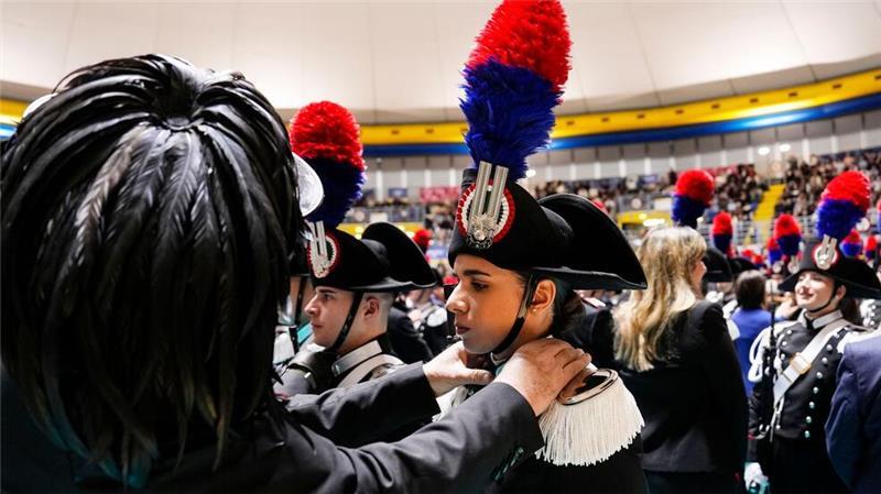 Vereidigung der Carabinieri in Turin