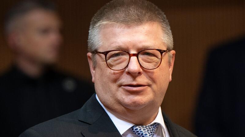 Verfassungsschutzchef Thomas Haldenwang hat sich zum Gaza-Krieg geäußert.