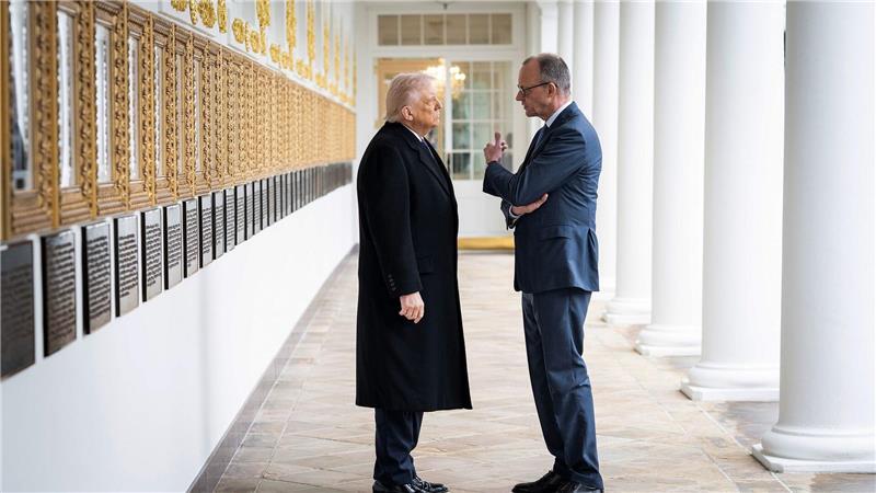 Verhältnis zwischen Trump und Merz verschlechtert sich. (Archivbild)