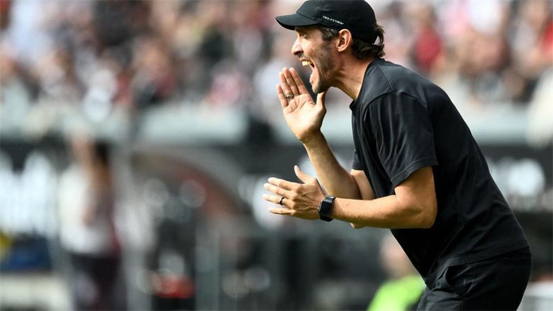 Wiedersehen ohne Sieger: 2:2 zwischen Frankfurt und Freiburg Verpasste den vierten Sieg nacheinander mit Freiburg: SC-Coach Julian Schuster.