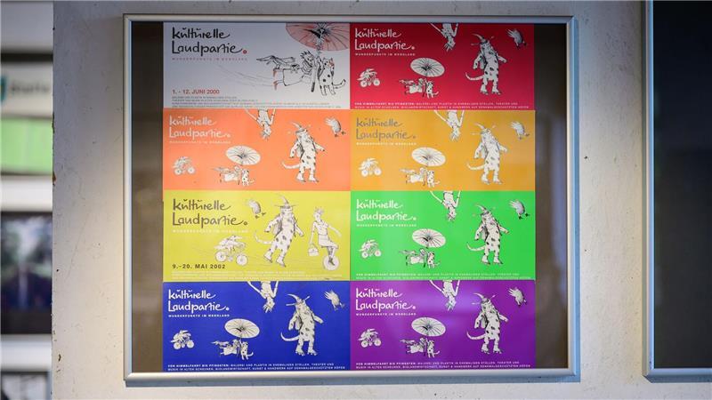 50 Jahre Werkhof Kukate - Idee zur „Kulturellen Landpartie“ Verschiedene Flyer zur „Kulturellen Landpartie“ von Himmelfahrt bis Pfingsten.