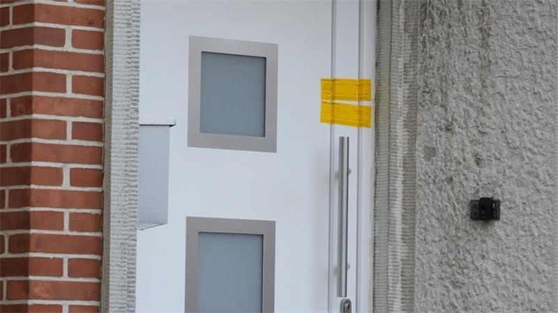 Versiegelt ist das Gebäude einer Jugendeinrichtung in der Dankersstraße in Stade.
