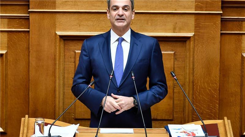 Verspricht, die Bahn auf Vordermann zu bringen: Kyriakos Mitsotakis