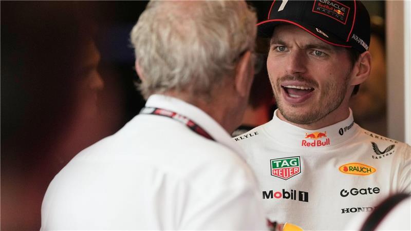 Schreckmoment für schnellen WM-Spitzenreiter Norris Verstappen klagt: Sein Wagen hüpft zuviel.