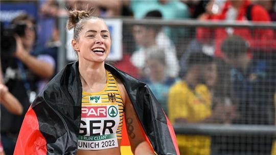 Verteidigt ihre beiden EM-Titel in Rom: Sprinterin Gina Lückenkemper.