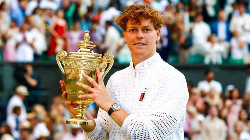 „Mag dich nicht mehr“ - Zverev verliert Finale gegen Sinner Verteidigte seinen Titel erfolgreich: Jannik Sinner.