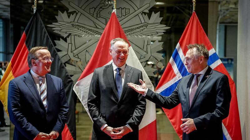 Verteidigungsminister Pistorius traf seine Amtskollegen aus Kanada und Norwegen.