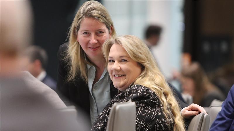 Vertreten den Landkreis Stade im Landtag in Hannover: Birgit Butter (links) und Melanie Reinecke, beide CDU.