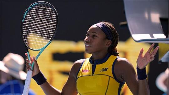 Verwandelte nach 3:08 Stunden ihren ersten Matchball: Coco Gauff.