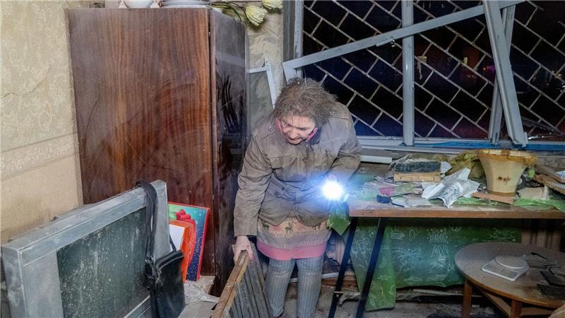 Verwüstung nach russischem Luftangriff 