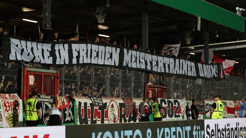 VfB-Fans erinnern an Christoph Daum
