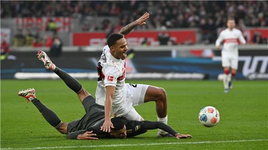 VfB-Profi Nikolas Nartey (oben) ist weiterhin angeschlagen.