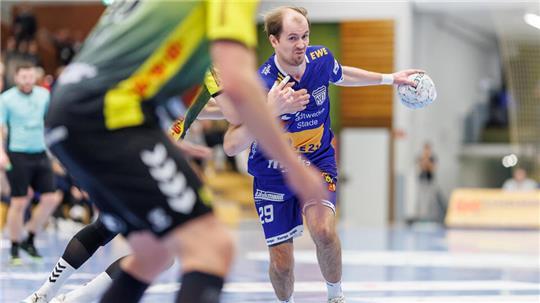 VfL-Handballer Marten Franke erzielte sieben Tore.