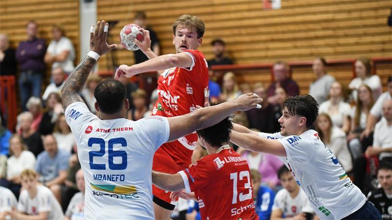 VfL-Handballer Morten Marienfeld lieferte eine überzeugende Leistung ab.