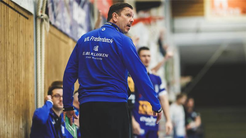 VfL-Trainer Jörg Rademacher.