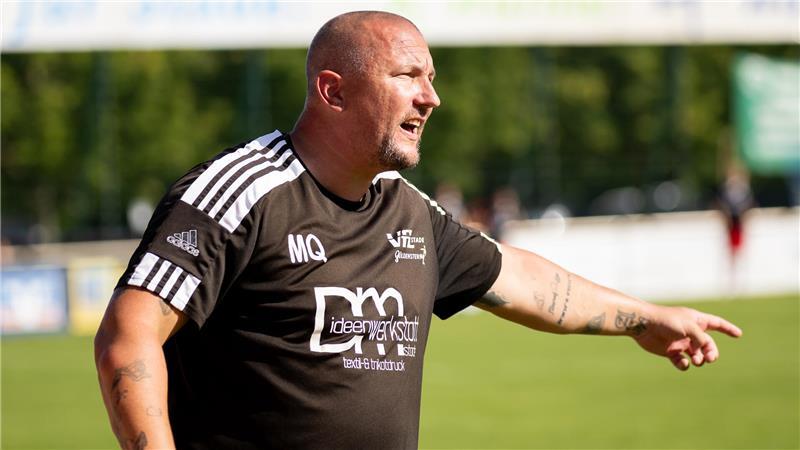 Kraftpaket im Tor: „Maschine“ Tobias Dreyer wechselt nach Stade VfL-Trainer Matthias Quadt.