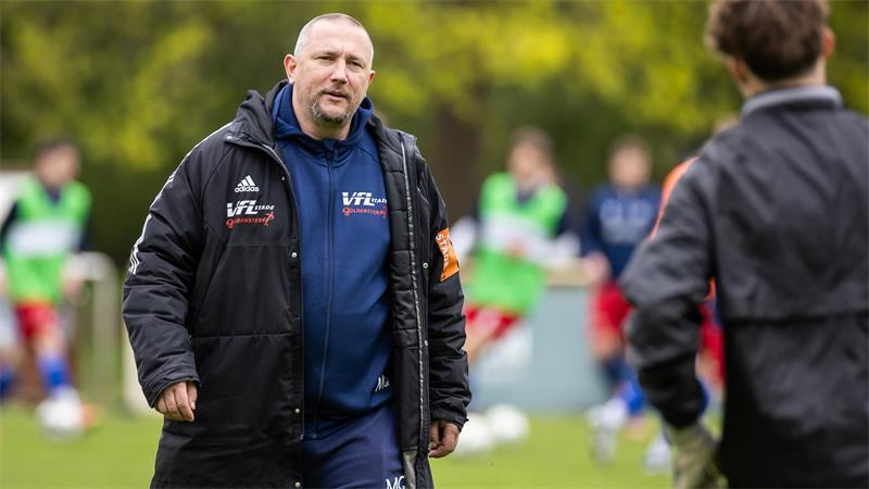 VfL-Trainer Matthias Quadt.
