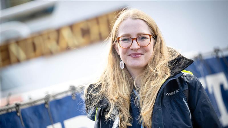 Das segelnde Klassenzimmer - Eine besondere Schule auf See Victoria Effinghausen koordiniert den Törn.
