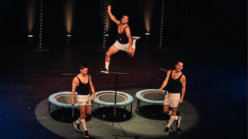 Viel Körpereinsatz, Timing und Rhythmus: Fabu (Fabian Berger), Silu (Wassilis Reigel) und Tinu (Martin Burtscher) sind das Comedy-Trio Starbugs.