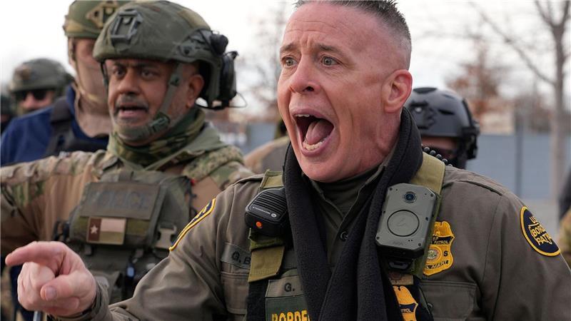 Trump holen berüchtigte Razzien ein Viel Kritik gab es an dem Grenzschutz-Kommissar. (Archivbild)