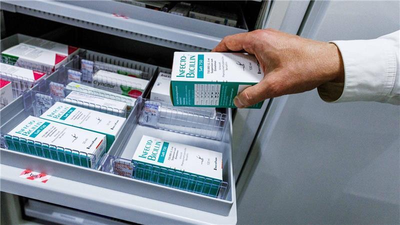 Viele Antibiotika basieren auf Penicillinen. (Illustration)