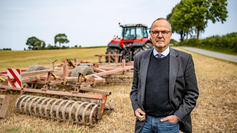 Wetter vermiest Landwirten im Norden die Ernte Viele Bauern sind nach Aussage von Agrarminister Werner Schwarz (CDU) von Erträgen und Qualitäten enttäuscht. (Archivbild)