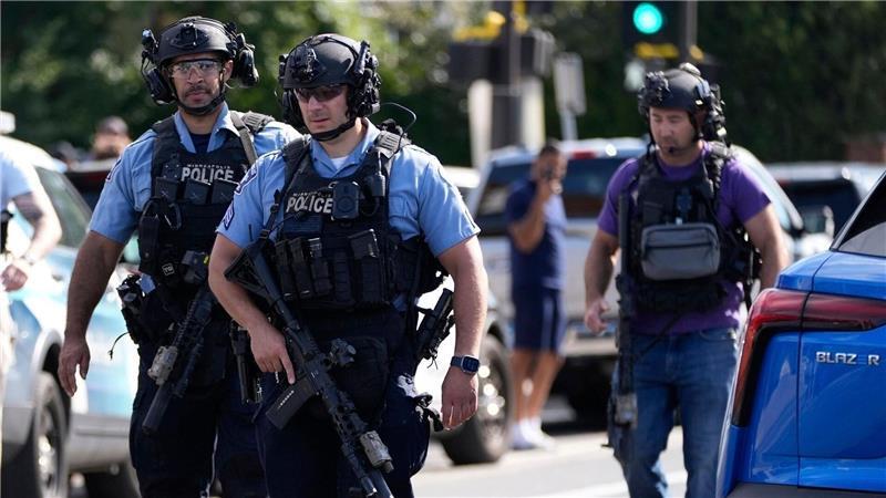 FBI prüft Terrorverdacht nach tödlichen Schüssen auf Kinder Viele Einsatzkräfte waren wegen des Vorfalls vor Ort.