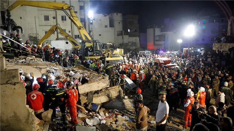Viele Gebäude im Libanon sind einsturzgefährdet.