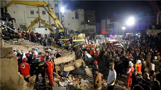 Viele Gebäude im Libanon sind einsturzgefährdet.