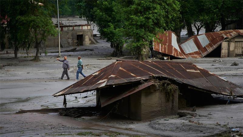 „Nichts ist mehr übrig“: Pilger-Paradies wird zur Todesfalle Viele Häuser sind nach der Flut unbewohnbar.