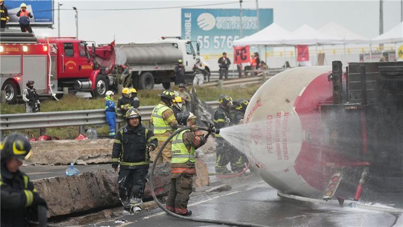Mexiko: Drei Tote und 70 Verletzte nach Tankwagen-Explosion Viele Menschen erlitten schwere Verbrennungen nach der Explosion.