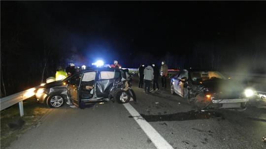 Viele Verletzte gab es auf der Autobahn 27 bei Cuxhaven.