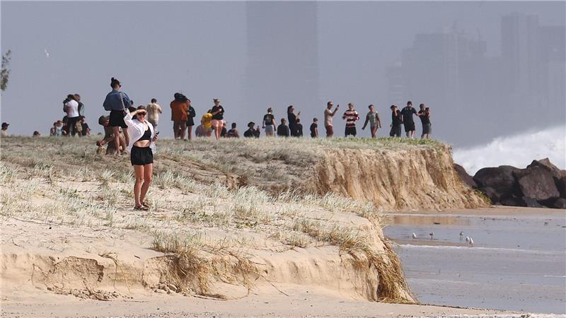 Viele bekannte Stände an der Gold Coast sind schon erodiert.