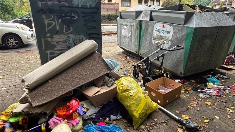 Viele der Befragten fordern Überwachung an Altpapier- und Altglascontainern.