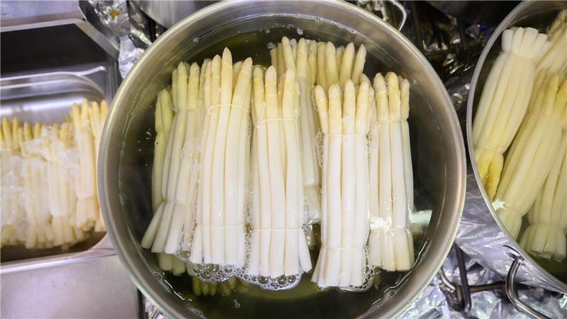 Jeder Vierte mag keinen Spargel Vielen Deutschen läuft das Wasser im Mund zusammen, wenn sie gekochten weißen Spargel sehen. (Archivbild)