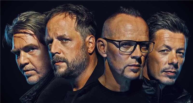 Vier Männer, eine Band: Die Fantastischen Vier treten am 26. Januar in der Barclaycard Arena auf. Fotos dpa