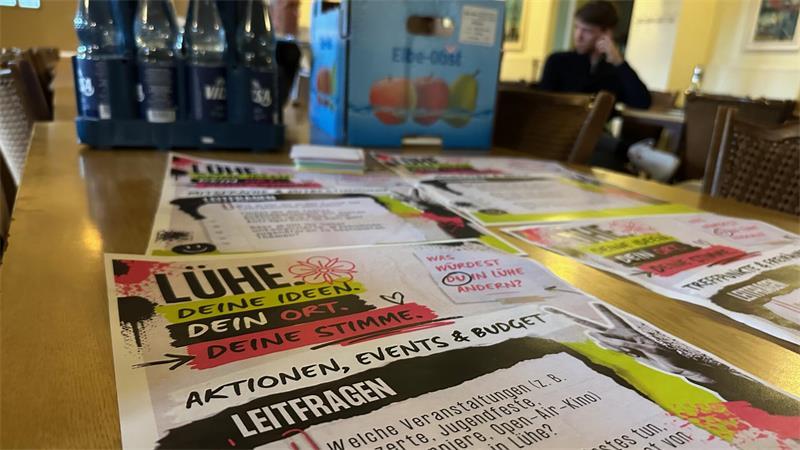 Vier Themen hatte sich Kreisschülersprecher Hauke Ilsemann überlegt: Mitsprache & Mitbestimmung; Treffpunkte & Freiräume; Mobilität & Wege; Aktionen, Events & Budget.
