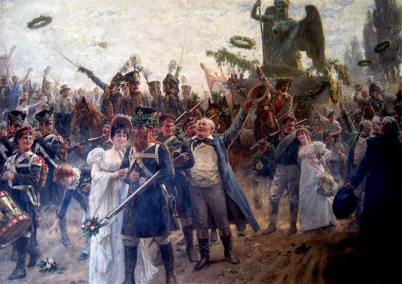 Dem Geheimnis eines Altländer Schatzes auf der Spur Viktoria! – Die Rückkehr der Quadriga 1814“ von Rudolf Eichstaedt von 1896.