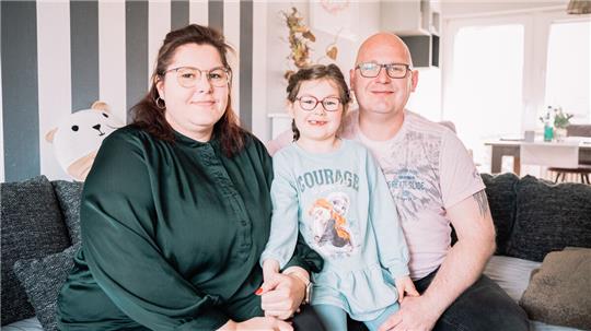 Viktoria ist fünf Jahre alt und wurde im August vergangenen Jahres mit Diabetes diagnostiziert. Foto: Keck