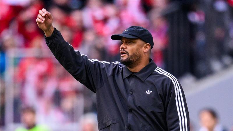 Leverkusen braucht den Coup: Bayern-Spiel als Rettungschance Vincent Kompany feierte mit den Bayern am Wochenende die Meisterschaft. (Archivbild)