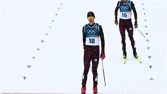 Vinzenz Geiger hatte mit dem Kampf um die Medaillen wieder nichts zu tun.