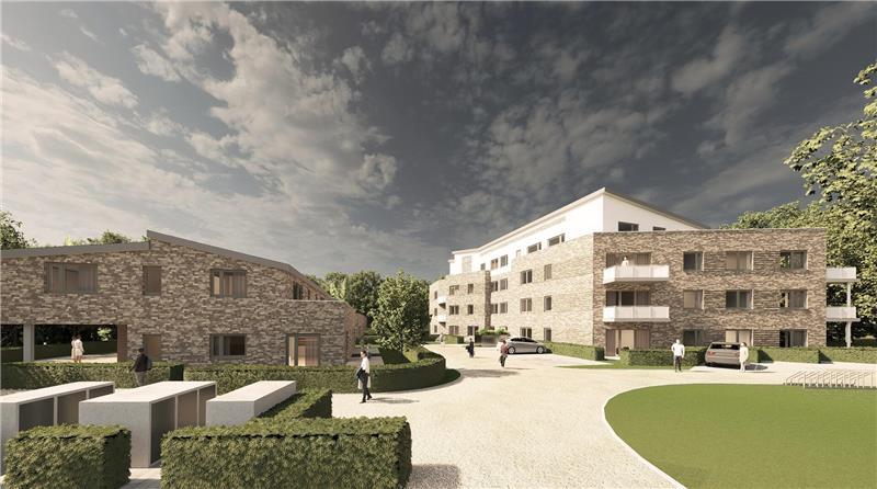 Wohnungsbau: Neubauprojekt in Himmelpforten jetzt gestartet Visualisierung: So wird die Wohnanlage in Himmelpforten aussehen, wenn sie fertig ist.