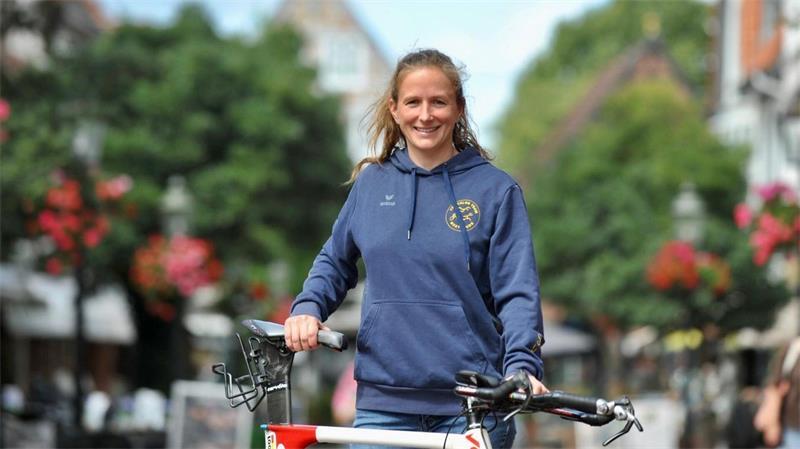 Viviane Pfennig startet am Sonntag bei den Cyclassics.