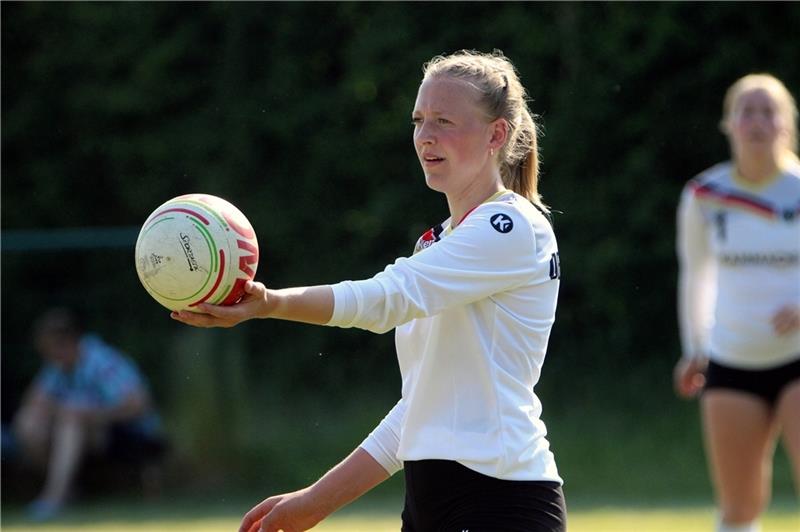 Vivien Werner spielt für Wangersen. Foto: Verein