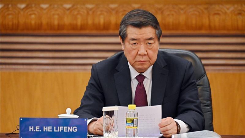 Vize-Ministerpräsident He Lifeng ist in China für Wirtschaft und Handel verantwortlich. (Archivbilid)