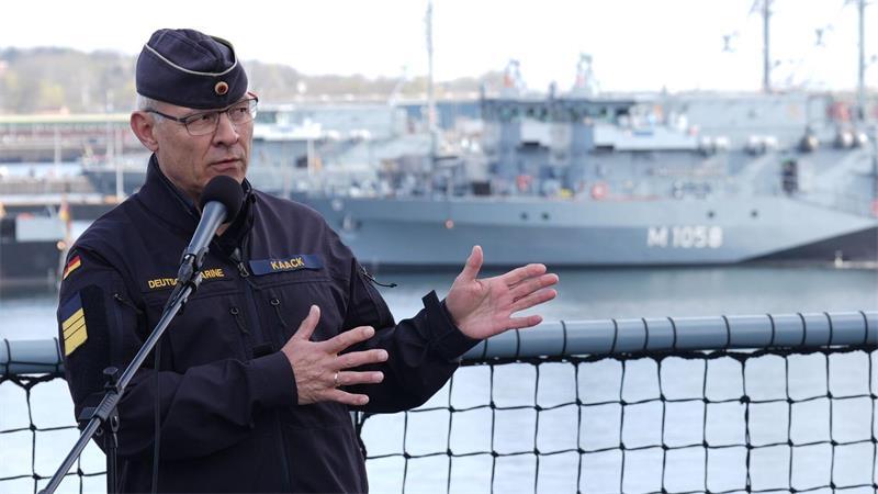 Deutsche Marine testet erfolgreich weitreichende Rakete Vizeadmiral Jan Christian Kaack, Inspekteur der Marine (Archivbild)