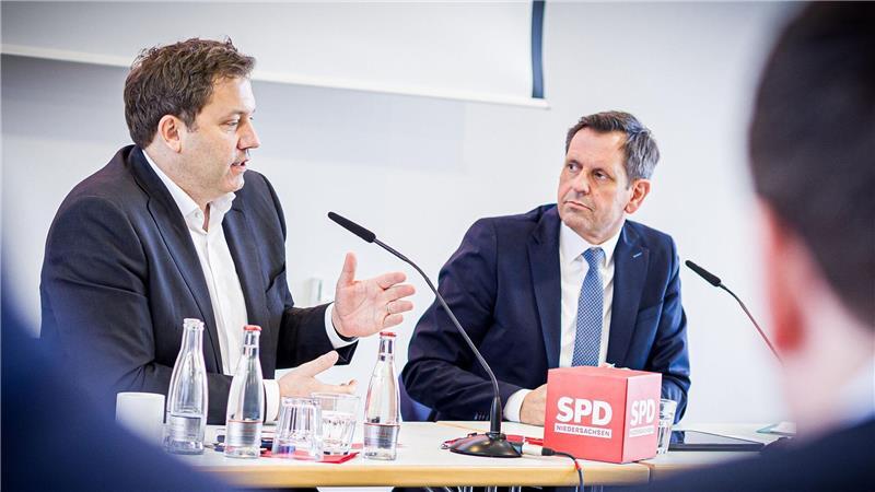 Vizekanzler Klingbeil kam für den Jahresauftakt der SPD Niedersachsen in sein Heimatbundesland.