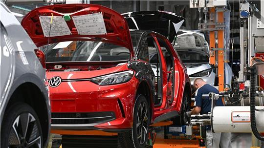 Volkswagen plant Sonderschichten in der Zwickauer Autofabrik (Symbolbild)